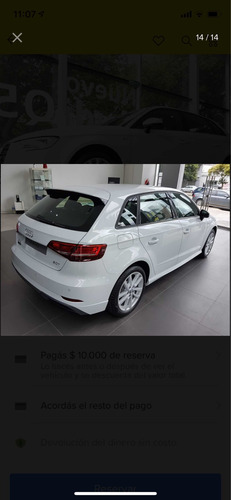 Audi A3 Sportback 2.0 Tfsi 190cv