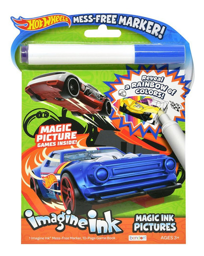 Juego De Libros Para Colorear Hot Wheels Paquete Actividades Color