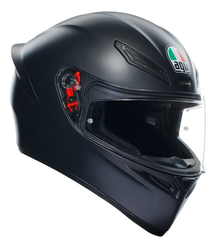 Casco Agv K1s E2206 Solid Negro Mate