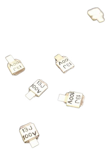 1x Capacitor Mica Prata 13pf/100v 5% Cmb0n Icl