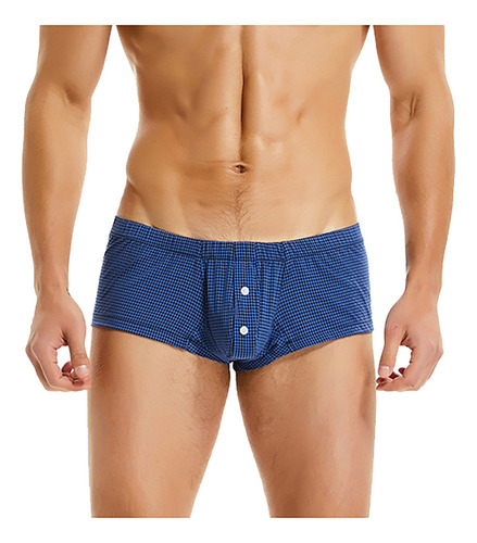 Calzoncillos Bóxer A Cuadros Modernos Para Hombre, Transpira