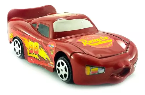 Relâmpago Mcqueen Carrinho A Fricção Infantil C Voz Original