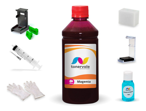 Tinta Para Hp F350 22 - C9352ab Magenta 250ml