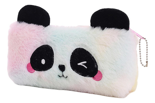 4 Estuche Para Lápices Con Diseño De Panda, Bolsa De Rosa