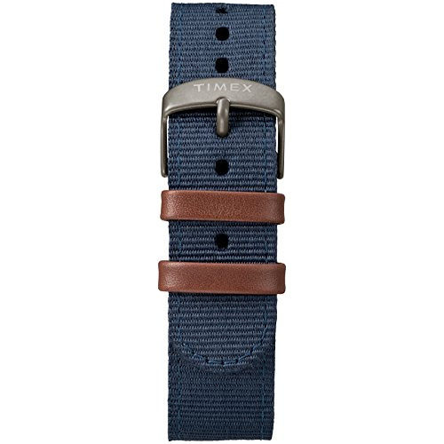Reloj Timex Expedition Scout 40 Mm Con Correa Azul/marrón/gr