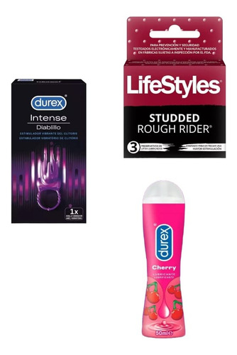 Pack Lifestyles Preservativos + Lubricante Y Anillo Vibrador