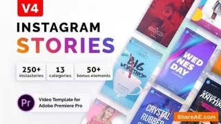Plantilla Editable / Historias Para Instagram-premier Pro