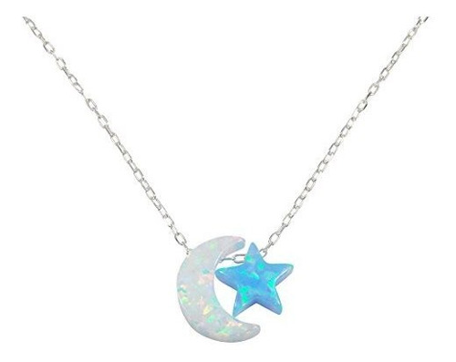 Martinuzzi Accesorios Opal Luna Y Collar De La Estrella Te A