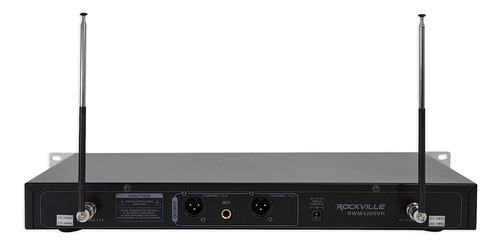 Rockville Rwm4200vh Cuadruple Microphone System...