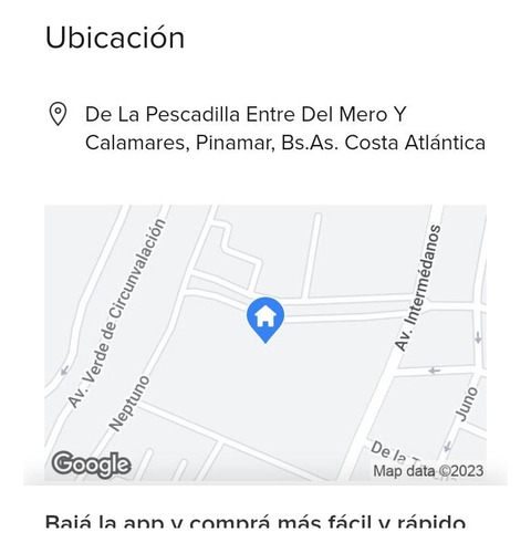 Venta De Lote Ubicado En Barrio Cooperativo Pinamar