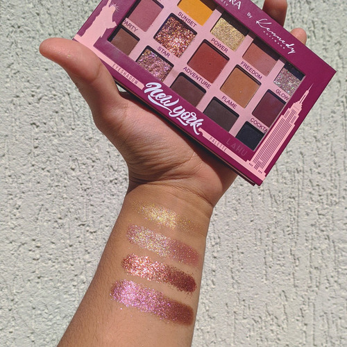 Imagem 4 de 6 de Paleta Bitarra De Sombras Neutra 15 Cores Kennedy Hoffmann