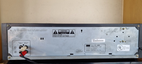 Sansui Deck D-59 M Stereo Cassette Deck Japones (Usado)
