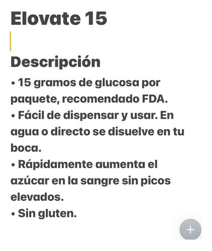 Elovate 15 Caja Con 6 Sobres