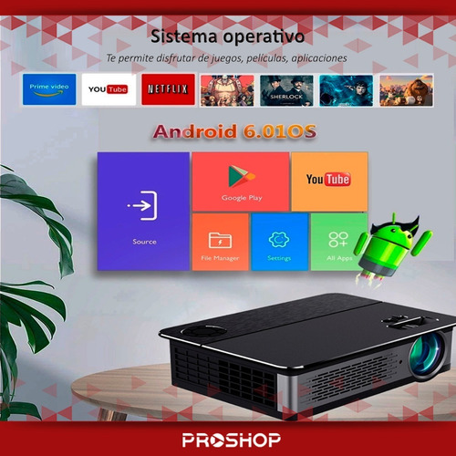 Proyector Led Nuevo Modelo Full Hd Ultra Potente Hdmi Vga