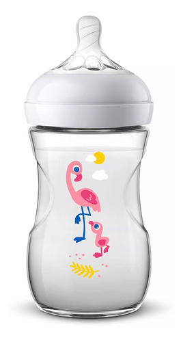 Tetero Natural 2.0 9oz Flamingo Avent - Scf07021