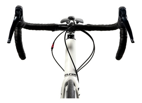 Imagen 7 de 10 de Bicicleta Belfort Copan Sora R700 T50 Blanco Negro 2022