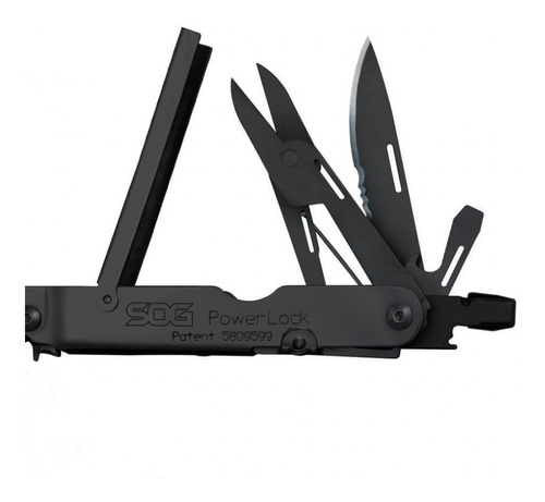 Imagen 2 de 3 de Multi Herramienta Sog Powerlock Negra
