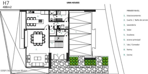 Imagen 2 de 9 de Casa En Venta En Huixquilucan De 4 Recamaras, 5 Baños Y 4 Autos F.m