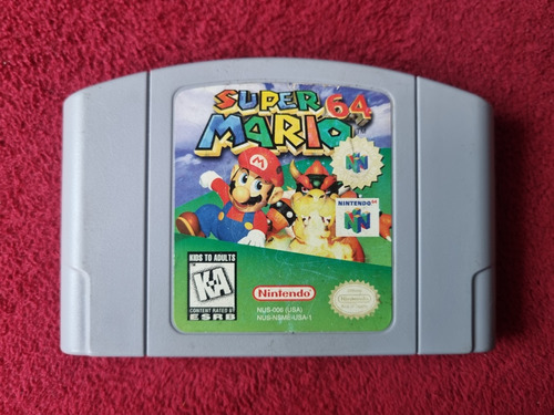 Mario 64 Cartucho Totalmente Original N64 Nintendo 