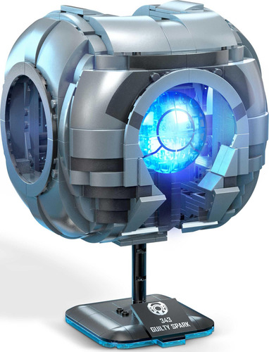 Juguete De Construcción Mega Halo, Modelo 343, Guilty Spark,