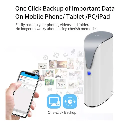 Nas Ssk 4tb Personal Cloud Almacenamiento Auto-backup