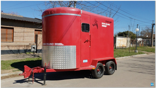 Imagen 1 de 14 de Jaula Para 2 Caballos Deluxe (ja1013)