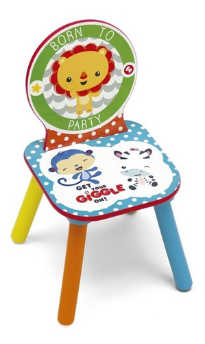 Silla De Madera En Colorbox - Fisher Price