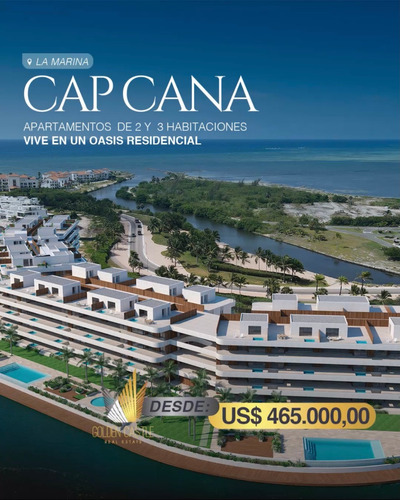 Proyecto De Apartamentos En La Marina De Cap Cana  República Dominicana (2177)