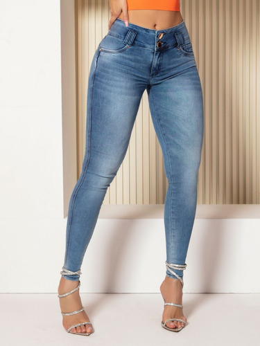 Imagem 7 de 7 de Calça Pitbull Pit Bull Jeans Feminina Bojo Original Oferta