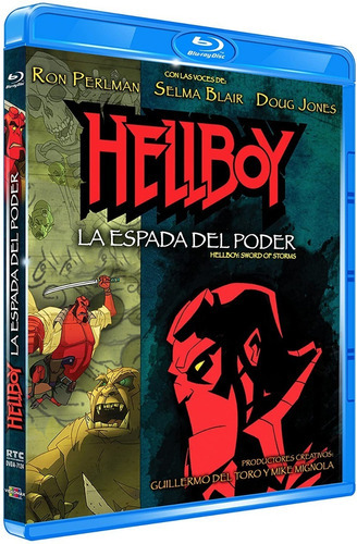 Hellboy La Espada Del Poder | Blu Ray Película Nuevo