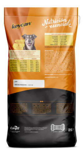 Alimento Key Can Croquetas Keycan Para Perro Adulto 25kg