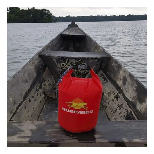 Saco Estanque Mochila Bag Impermeável 5l Vermelha Resistente