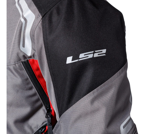 Imagen 4 de 10 de Campera Ls2 Gallant Termica Parca Larga Linea 2018 Motodelta
