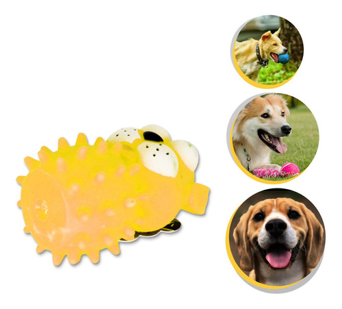 Imagem 3 de 6 de Brinquedo Para Cachorros Mordedor Interativo Sonoro Pet Dog