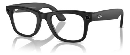Lentes Rayban Meta Wayfarer Rw4008 Matte Black-transitions