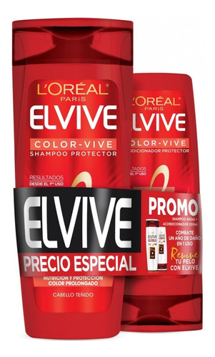 Pack Capilar Promoción Colorvive Elvive Loreal Paris