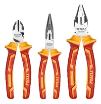 Comprar Set 3 Pinzas, Alicates Aislados Total - 1000v, Electricista