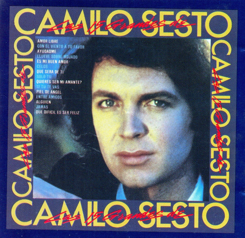 Las 15 Grandes De Camilo Sesto - Cd Original - 1990
