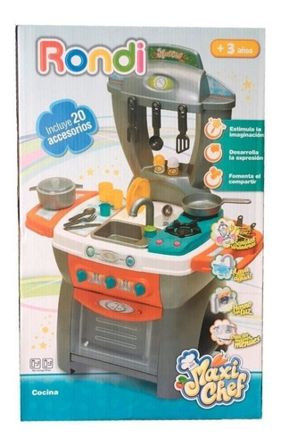 Cocina - Maxi Chef Plateada Rondi Art. 5400