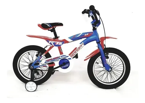 Bicicleta Raleigh Rodado 16 Mxr Var n c rueditas works