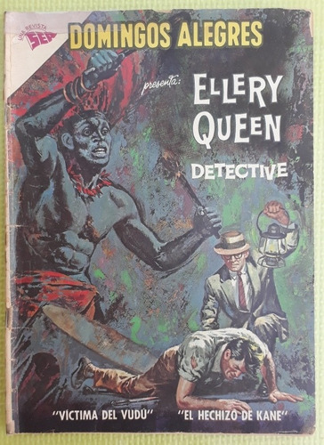 Comic Domingos Alegres/ Ellery Queen Detective/ Sea/ Novaro