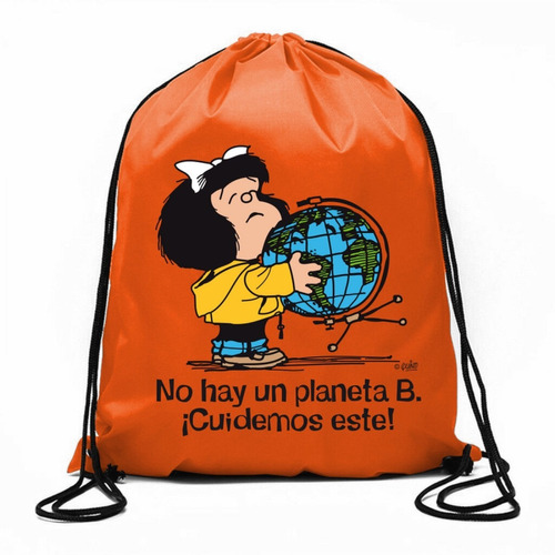 Libro Bolsa De Cuerdas Mafalda - No Hay Un Planeta B
