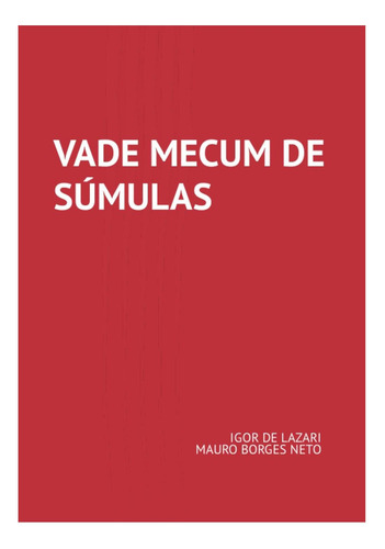 Livro: Vade Mecum Of Summaries (edição Em Português)