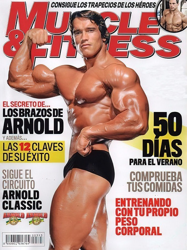 Poster De Arnold Schwarzenegger Portada De Revista
