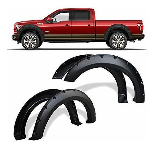 Guardabarros Bengalas Kit Compatible Para ******* Ford F150 