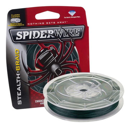 Linea De Pesca Spiderwire Stealth 20lb | 9kg, 200yd | 182m 