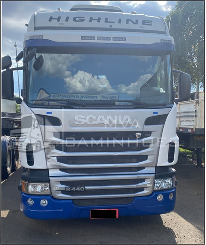 Imagem 2 de 10 de Caminhão Scania R-440 6x4 Ano 2014