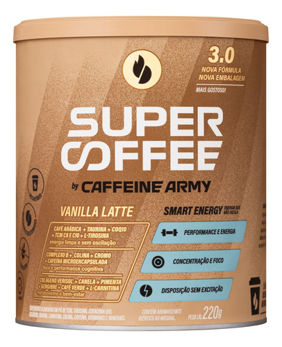 Kit 3x Supercoffee 3.0 220g - Caffeine Army | Promoção!!!