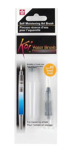 Pincel Recargable De Agua Koi Punta S, Barril Corto 4ml