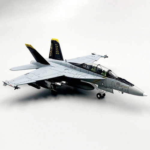 . 1:100 Scale Fa-18f Model Airplane Fighter Airplane For